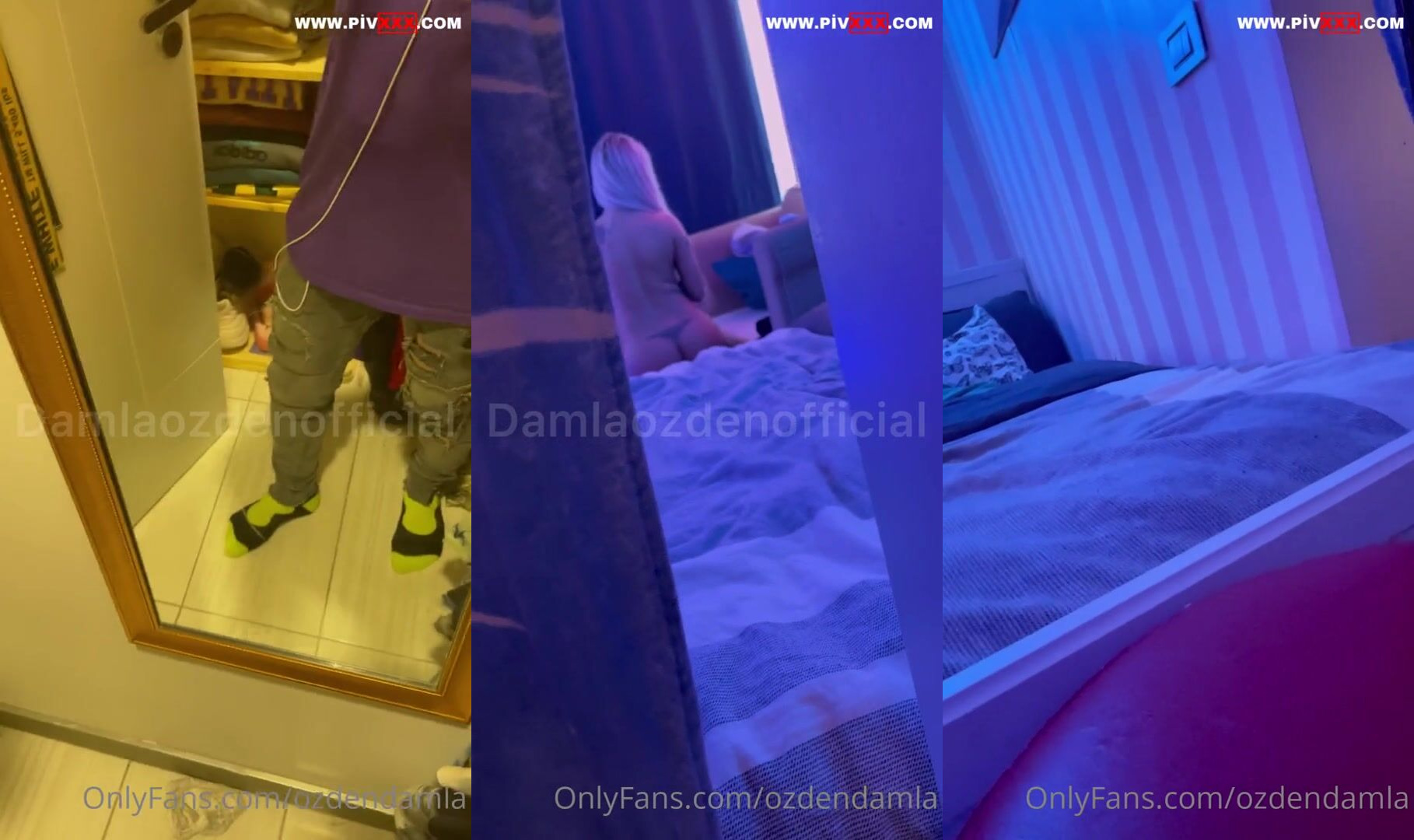 Ben odaya kapatıyorum rahat sikişmek için, o beni çekiyormuş amk İfşa Videoları