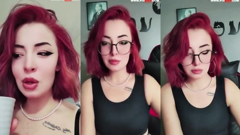 Madam Naz Kırmızı Saçlarıyla Sabah Webcam’de