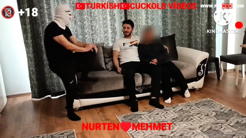 TurkishCuckold’un sarışın karısı sertçe sikiliyor