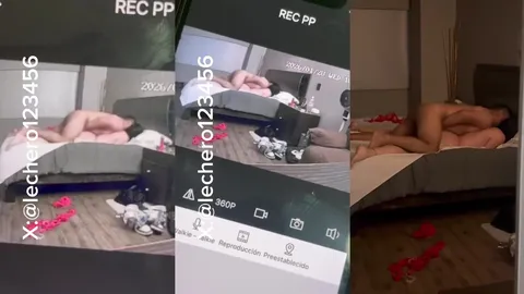 Bungalovda sikişen evli çift gizli kameraya yakalanıyor