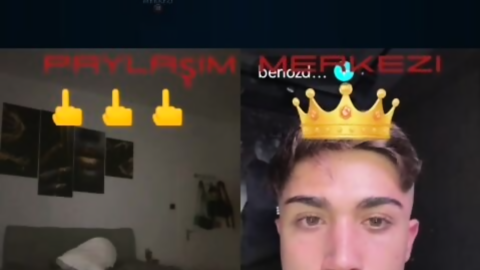 Tiktok’ta seksi türk kızını domaltıp miyavlatıyor