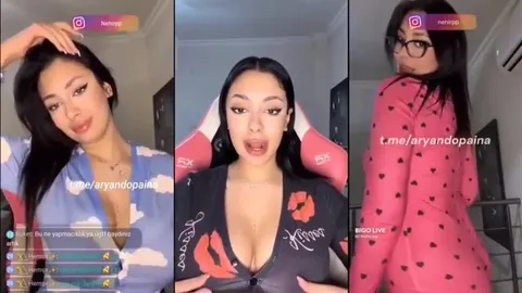 Nehirpp koca götünü sallıyor ve meme dekoltesi veriyor