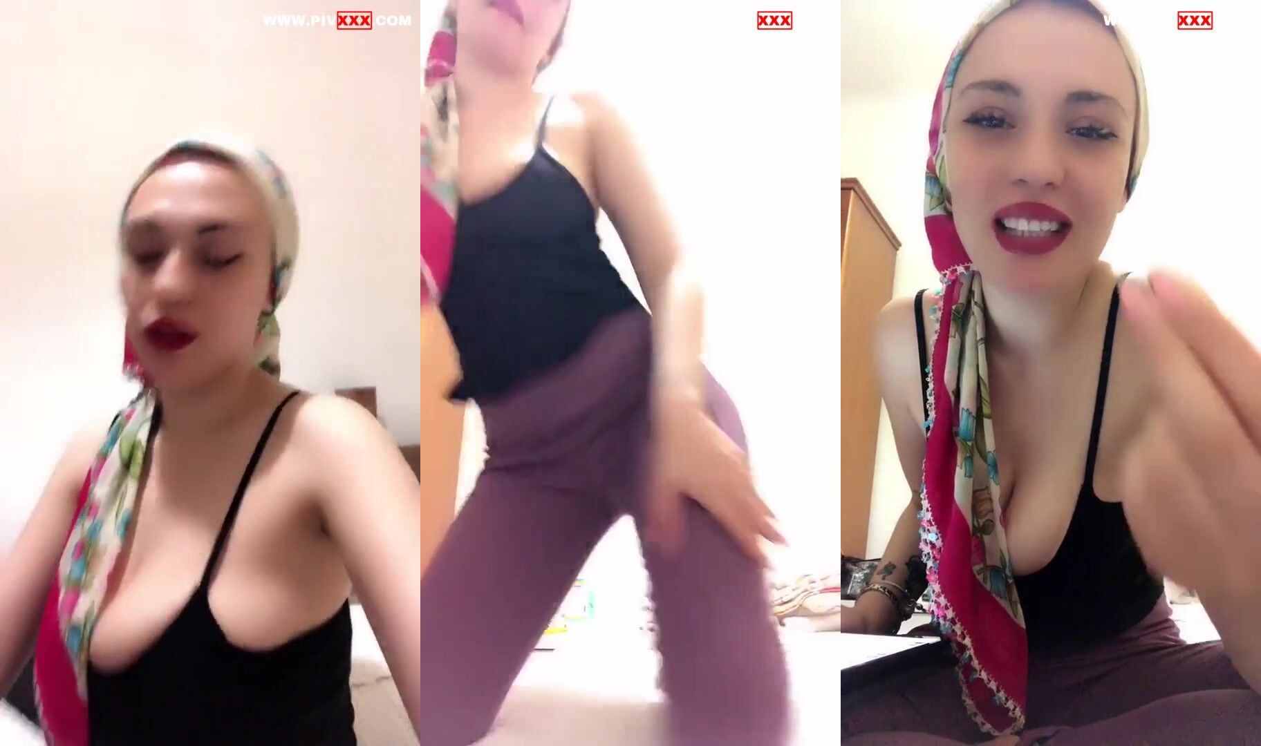 Lames ifşa türbanlı taytlı kaşar kız canlı yayında İfşa Videoları